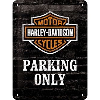 Nekupto Cedule 15x20 Harley-Davidson Parking Only NA26117