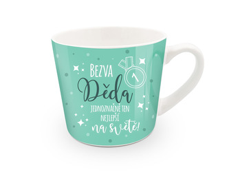 Nekupto Dárkový hrnek Bezva děda - jednoznačně ten nejlepší na světě