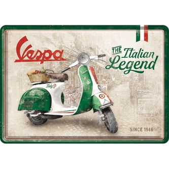 Nekupto Plechová pohlednice Vespa (Italian Legend) NA10327