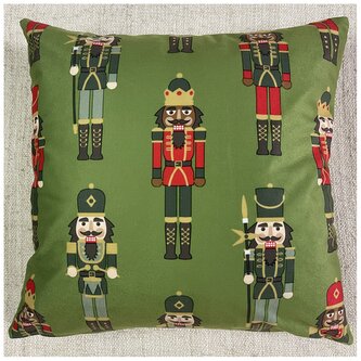 Vánoční polštář LOUSKÁČEK V. 40x40 cm Mybesthome