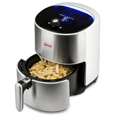Horkovzdušná fritéza Girmi, FG9501, kapacita koše 3,2 L, digitální displej, časovač, 8 přednastavených programů, 1500 W