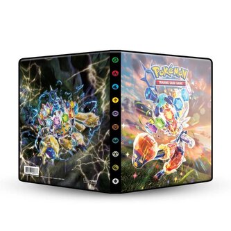 Pokémon TCG SV07 Stellar Crown album sběratelské A5 na 80 karet