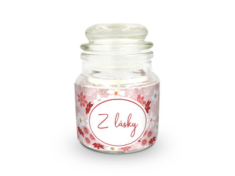 Nekupto Mini svíčka s potiskem Z lásky