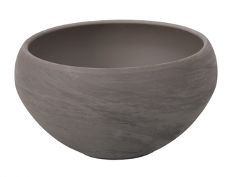 Žardinka LUNA NATURAL BASALT impregnovaná keramická d19x10cm