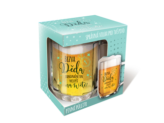 Nekupto Sklenice na pivo Bezva děda - jednoznačně ten nejlepší na světě