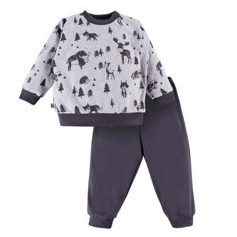 Ewa 934011 Piżama Sweet Night grafit 104