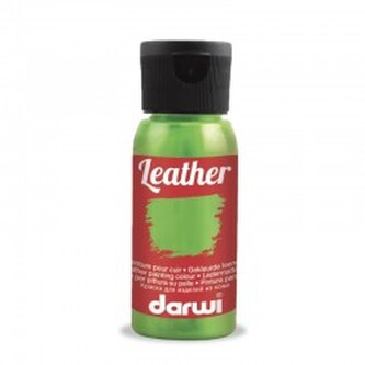 Barva na kůži Darwi Leather 50ml – 601 Lime Green