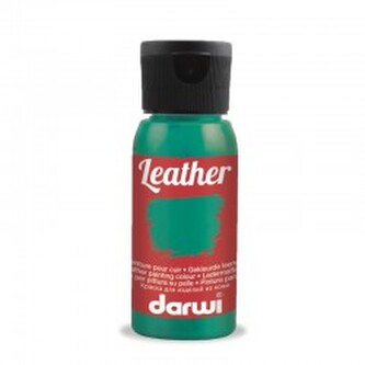 Barva na kůži Darwi Leather 50ml – 626 Dark Green