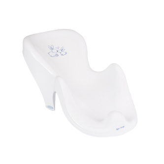TEGA KR-003-103 Fotelik do kąpieli antypoślizgowy KRÓLICZKI biały
