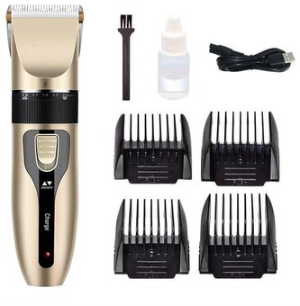 Stříhací strojek 8in1 PETClipper pro domácí zvířata  Zlatá