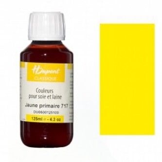 Napařovací barva na hedvábí Dupont 125ml – 717 Primary Yellow