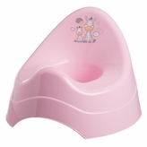 MALTEX Nocnik z pozytywką Zebra jasny róż