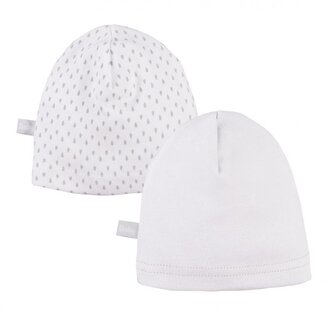 EWA 906731 Czapka Smerfetka 2-pak biała 62