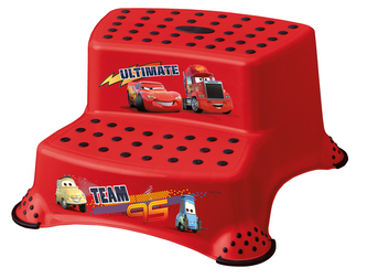 KEEEPER IGOR CARS Podest dwustopniowy antypoślizgowy czerwony
