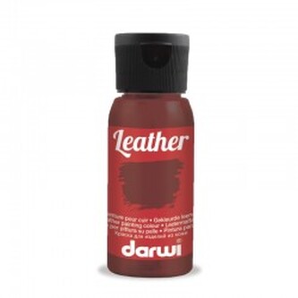 Barva na kůži Darwi Leather 50ml – 810 Cocoa