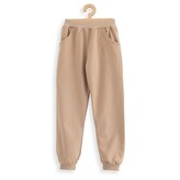 Dětské tepláky New Baby Kindergarten toprak - velikost 128/134