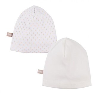 EWA 906670 Czapka Smerfetka 2-pak ecru 56