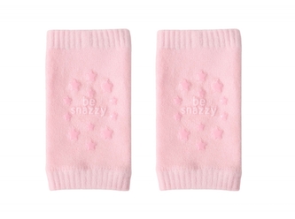 Dětské nákoleníky s ABS Star, světle růžové