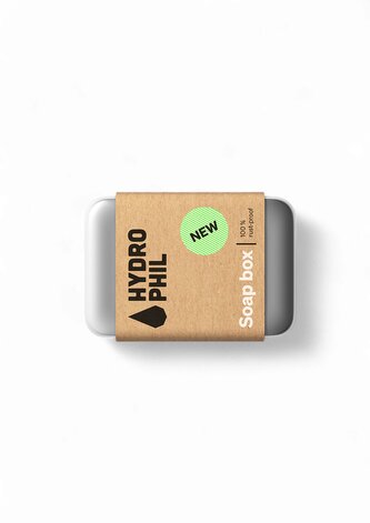 Hydrophil Hliníkové pouzdro na mýdlo - s odkapávací miskou