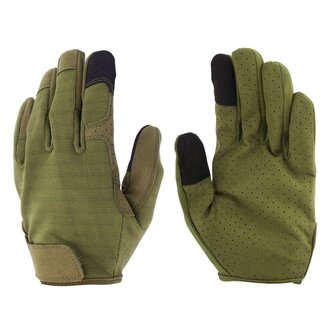 Mil-Tec - Rękawice taktyczne Touch - Zielony OD - 12521101 - S
