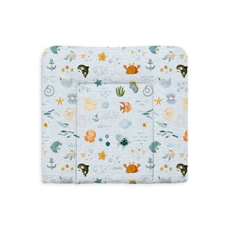 ALBERO MIO Mata do przewijania średnia niemowląt 72x75 CP7 Krabik i przyjaciele