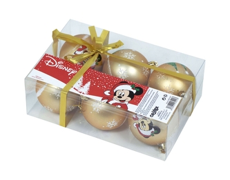 Bombki choinkowe 6 sztuk Myszka Mickey