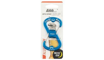 Nite Ize - Karabińczyk S-Biner Ahhh Bottle Opener - Niebieski - SBOA-03-R6