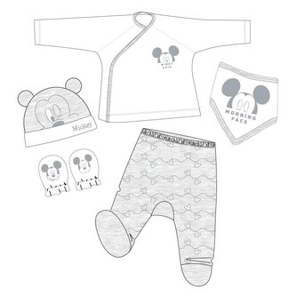 Komplet niemowlęcy 5 elementów Myszka Mickey