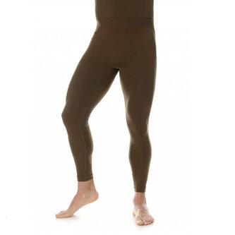 Brubeck - Legginsy termoaktywne Ranger Thermo - Nilit Heat - Khaki - LE12760 - L