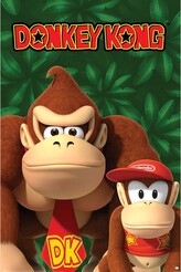 Plakát, Obraz - Nintendo - Donkey Kong And Diddy Kong