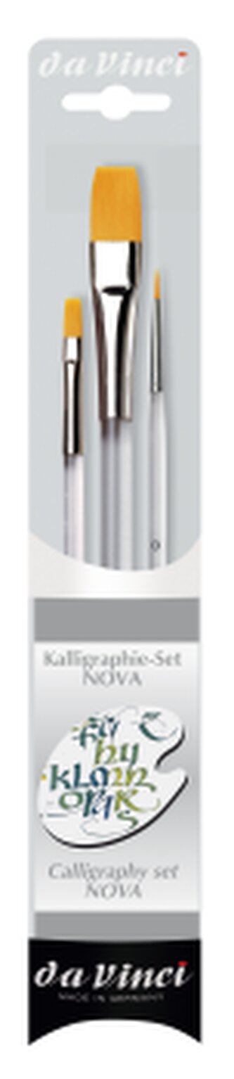 Sada kaligrafických štětců da Vinci - Nova 5116 3 ks