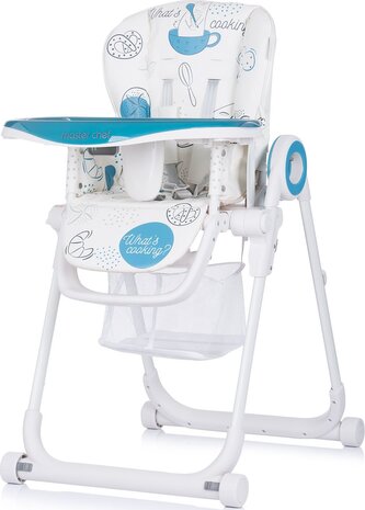 CHIPOLINO Jídelní židlička Master Chef Atlantic