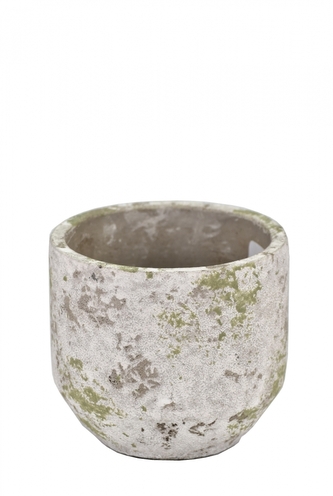 Cementový květináč mechový 10x11 cm