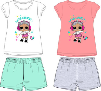 Piżama dziewczęca LOL Surprise