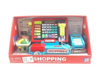 Kasa na baterie z akcesoriami