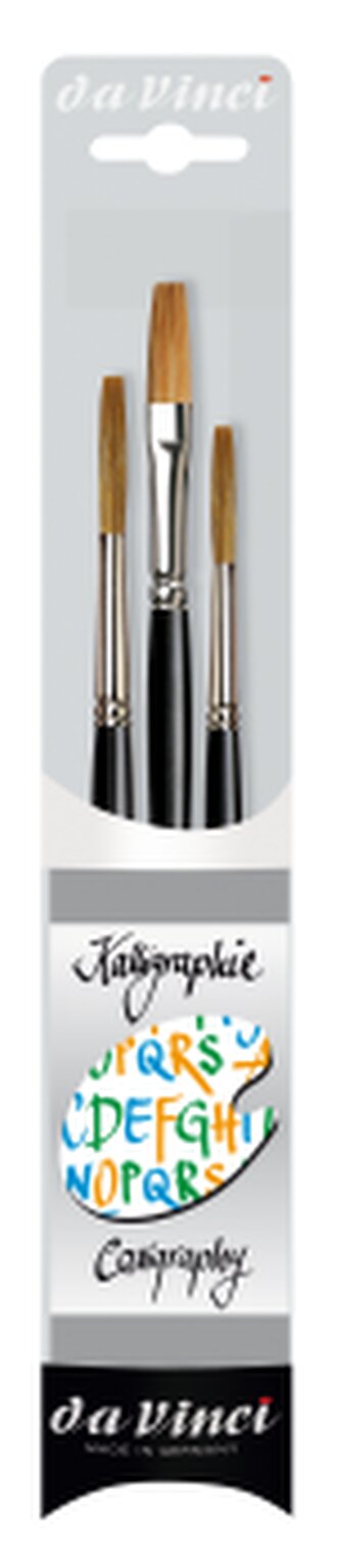 Sada kaligrafických štětců da Vinci - 5108 3 ks