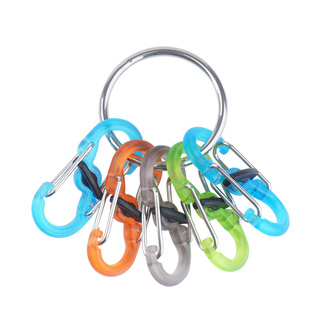Nite Ize - S-Biner KeyRing Locker - Stalowy - KRGP-11-R3