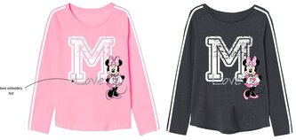 Bluzka dziewczęca z długim rękawem Myszka Minnie