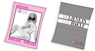 Koc 150 x 200 cm Barbie