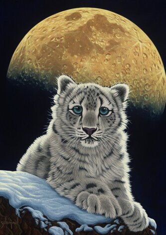 GRAFIKA Puzzle Měsíční leopard 1000 dílků