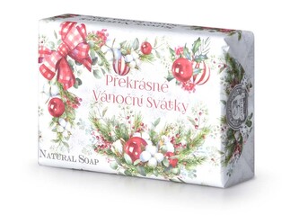 Mýdlo 200g Překrásné Vánoční Svátky přírodní