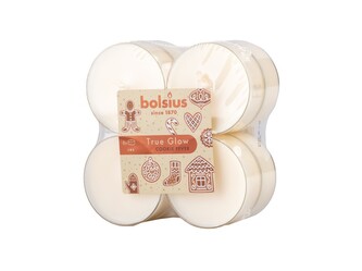 Bolsius Čajové Maxi 8ks Cookie Fever vonné svíčky