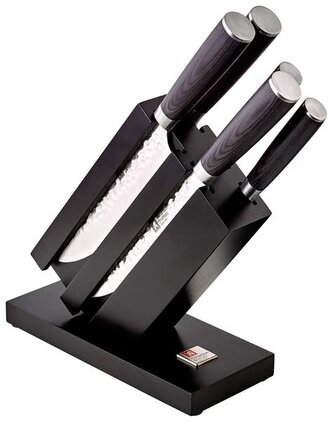 SADA NOŽŮ V BLOKU UTA  DÁRKOVÉ BALENÍ, 5 KS - doprava zdarma