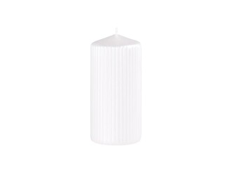 Rýhovaná Válec 65x140mm Perla bílá