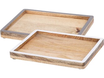 Tác dřevo 230x25x175 mm, přírodní