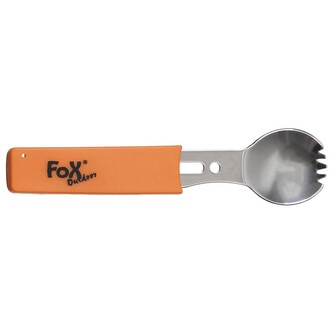 Příbor multifunkční Fox Outdoor Spork - oranžový