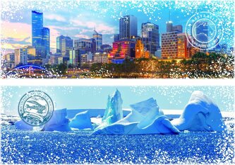 GRAFIKA Puzzle Cesta kolem světa: Austrálie a Antarktida 2000 dílků