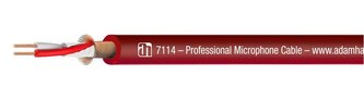7114RED Adam Hall mikrofonní kabel