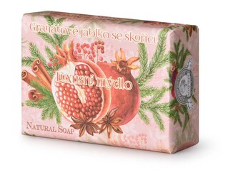 Mýdlo 200g Granátové jablko se skořicí přírodní