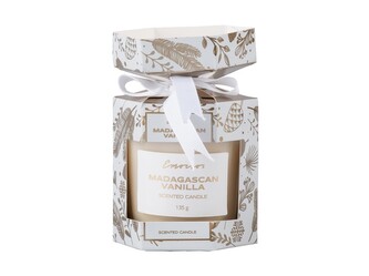 Emocio Sklo 72x78 mm v dárkové krabičce Madagascan Vanilla, vonná svíčka